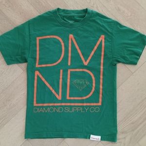Diamond Supply Co. T shirt. Green